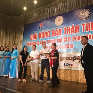 CLB Bóng bàn Việt Nam – Berlin tham dự giải bóng bàn Thân thiện Praha 2018