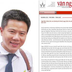 Vulgäre Beleidigungen für Prof. Ngo Bao Chau: ein Beweis für die schwindende Kultiviertheit Vietnams