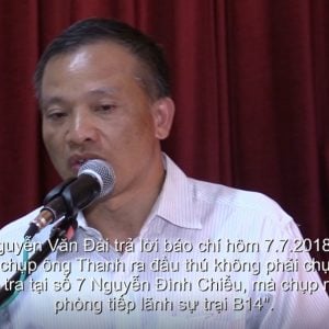 Luật sư Nguyễn Văn Đài tố cáo hình ảnh Trịnh Xuân Thanh ” đầu thú ” là giả mạo