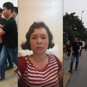 Công an Việt Nam mặc thường phục đánh người dân phản đối ” BOT bẩn ” Bắc Thăng Long – Nội Bài, HN 20.5.2019