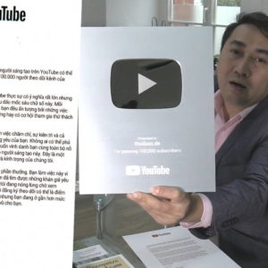 Thoibao.de đón nhận nút Bạc của YouTube