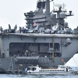 China unhappy as US aircraft carrier visiting Vietnam?