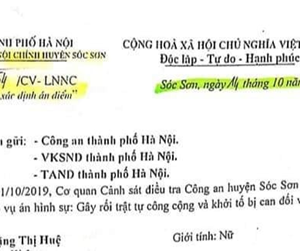 Case of Anti-corruption Activist Hue Nhu clearly reveals “pocket judgment”