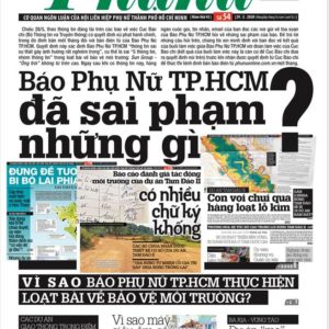 HCM City’s Women Newspaper defends themselves after being suspended for one month