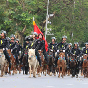 Taking horses to Ba Dinh square, To Lam smears Ho Chi Minh’s mausoleum