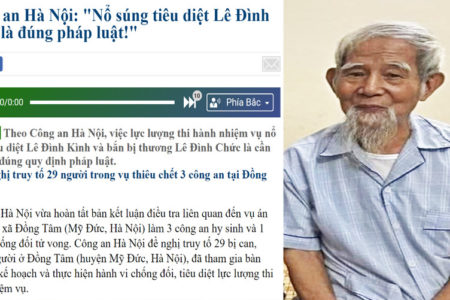 Dong Tam massacre: Vietnam’s state-controlled media says killing 84-year-old Kinh is legal