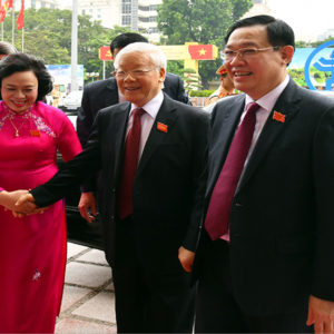 Finished cleaning Nguyen Duc Chung – Hanoi Party Congress met majestic meeting