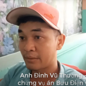 Ho Duy Hai case: witness Dinh Vu Thuong personally denounces