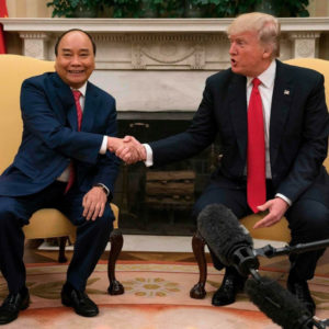 Vietnamese Prime Minister and President Trump talk about ‘manipulation of currencies’