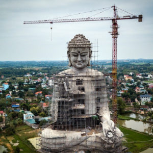 Vietnam: Demolishing mountains and forest to build Buddhist temples