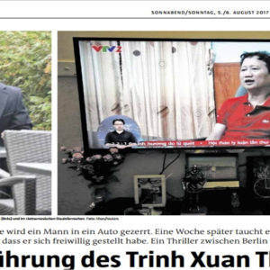 Disclosure: Trinh Xuan Thanh will return to Germany