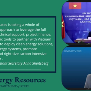 US and Vietnam hold 3rd Energy Security Dialogue