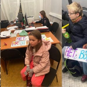 Ngay cả trẻ em cũng bị nhà độc tài Putin bỏ tù!