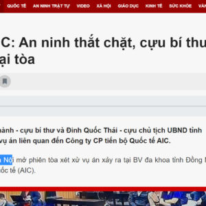 North-south division in Communist Party of Vietnam, Binh Duong and Dong Nai are suspected by Hanoi?