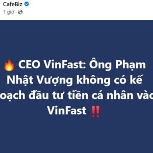 VinFast “burning furnace” is hungry for dollars, Vuong locks his pocket, group’s end is coming?