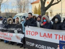 Demonstration in Warschau