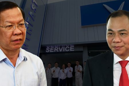 Cái bắt tay quyền tiền giữa Phan Văn Mãi và Phạm Nhật Vượng?