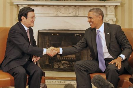 美国与越南趋向建立战略伙伴关系