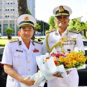 India hands over missile corvette to Vietnam at Cam Ranh port
