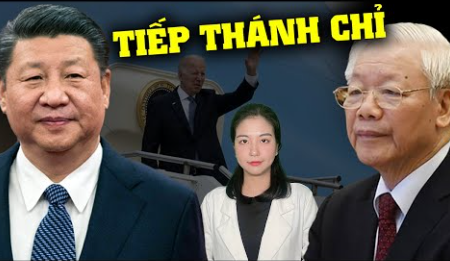 Tổng bí thư Việt Nam tiếp đón quan chức Đảng Cộng sản Trung Quốc trước chuyến thăm của tổng thống Mỹ