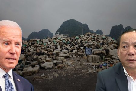 Rác quá nhiều khiến một tạp chí Mỹ khuyên du khách không nên đến vịnh Hạ Long