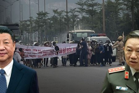 Khả năng bất ổn cao, Tô Lâm vội bắt tay Trung Quốc chuẩn bị trấn áp biểu tình và bạo loạn?