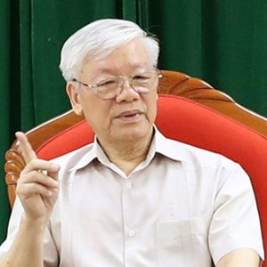 What panicked General Secretary Trong do to protect Communist Party of Vietnam from rotting?