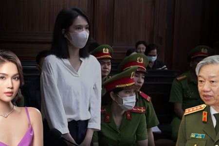 Wrongly convicted, bikini model Ngoc Trinh knows what to do to avoid the Party’s “claws”!