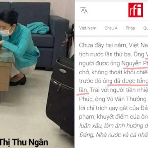 Nữ tiếp viên hàng không Võ Tú Quỳnh thật sự là cháu ruột V.V Thưởng – và TBT N.P Trọng đã ra tay “cứu” ông Thưởng