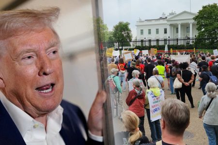 LÀN SÓNG BIỂU TÌNH CHỐNG ÔNG TRUMP Ở MỸ 