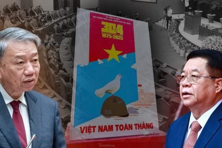 Sau scandal pano chống Mỹ bị gỡ: Ai đang điều phối chính trị Việt Nam?