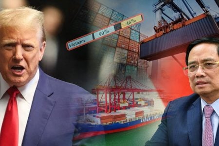 Trump responses to Vietnamese PM flirt by imposing super-high taxes on Vietnam-made goods