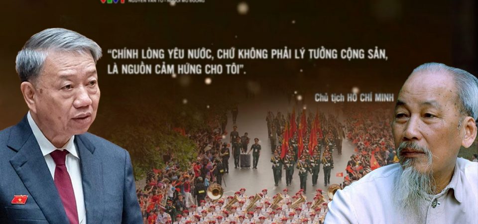 VTV VÀ CÂU NÓI ‘CHÍNH LÒNG YÊU NƯỚC, CHỨ KHÔNG PHẢI LÝ TƯỞNG CỘNG SẢN’ 