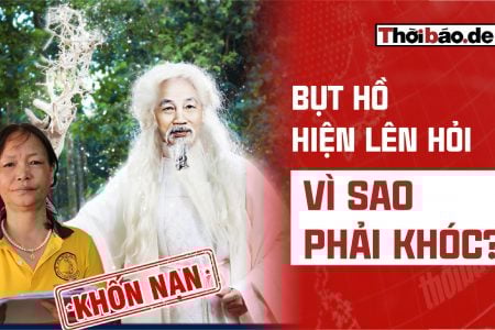 BỤT HỒ HIỆN LÊN HỎI: VÌ SAO PHẢI KHÓC?