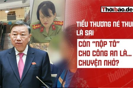 Tiểu thương né thuế là sai, còn “nộp tô” cho công an là… chuyện nhỏ?