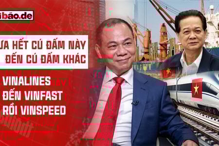 CHƯA HẾT CÚ ĐẤM NÀY ĐẾN CÚ ĐẤM KHÁC: VINALINES ĐẾN VINFAST RỒI VINSPEED 
