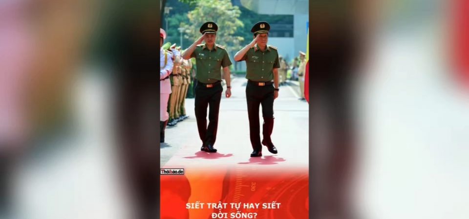 SIẾT TRẬT TỰ HAY SIẾT ĐỜI SỐNG?