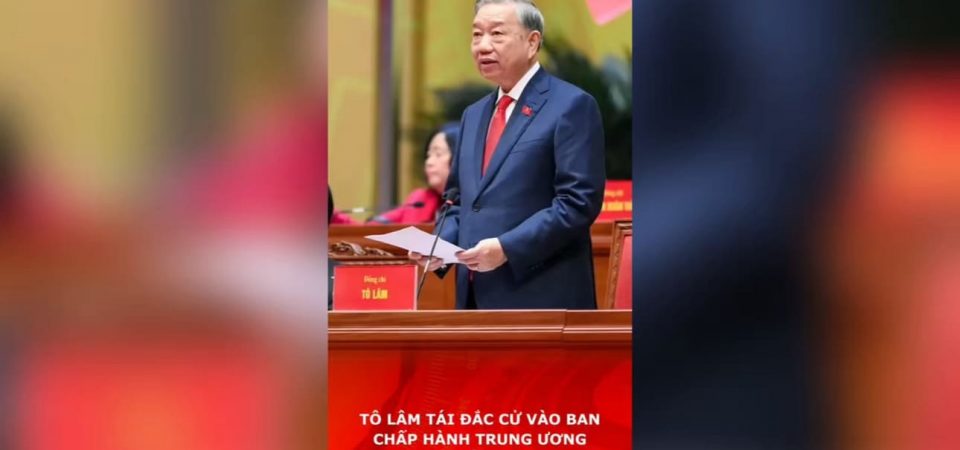 Tô Lâm tái đắc cử vào Ban Chấp hành Trung ương khóa 14