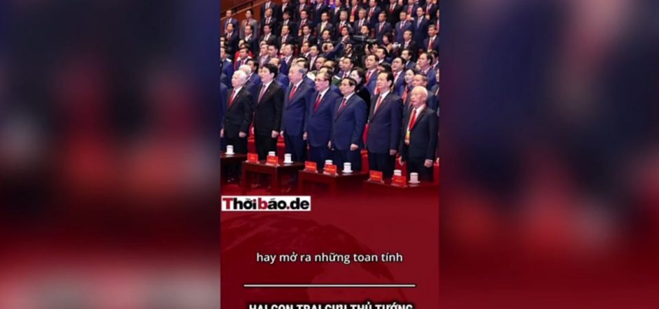 HAI CON TRAI CỰU THỦ TƯỚNG CÙNG VÀO TRUNG ƯƠNG?