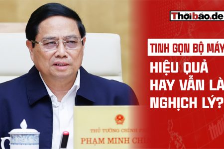 TINH GỌN BỘ MÁY: HIỆU QUẢ HAY VẪN LÀ NGHỊCH LÝ?