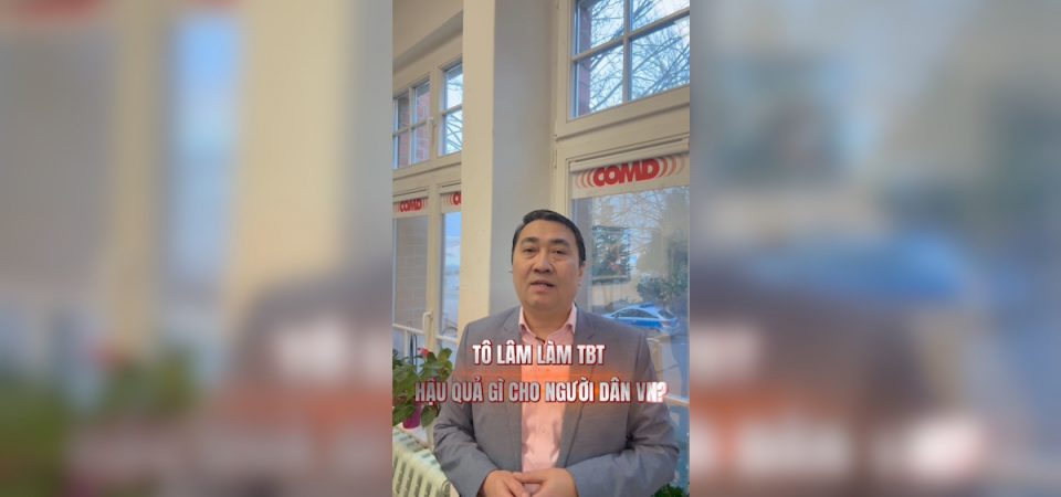 T. LÂM NGỒI TIẾP TBT – THẢM HỌA NÀO ĐANG ĐẾN VỚI NGƯỜI DÂN VIỆT NAM?