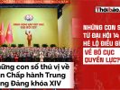 NHỮNG CON SỐ TỪ ĐẠI HỘI 14 HÉ LỘ ĐIỀU GÌ VỀ BỐ CỤC QUYỀN LỰC?