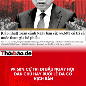 99,68% cử tri đi bầu: ngày hội dân chủ hay buổi lễ đã có kịch bản?