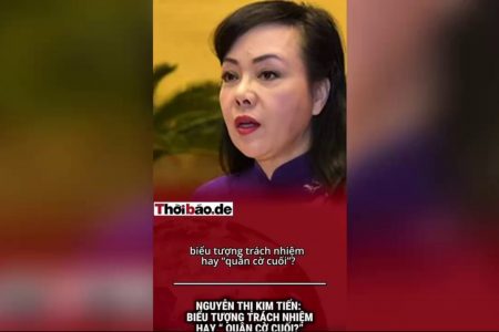 Nguyễn Thị Kim Tiến: biểu tượng trách nhiệm hay “quân cờ cuối”?