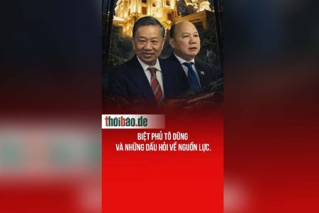 Biệt phủ Tô Dũng và những dấu hỏi về nguồn lực.
