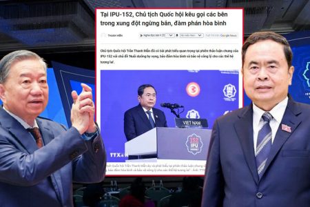 Bù nhìn Quốc hội: Ra quốc tế làm trung tâm hoà giải.