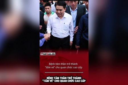 Bệnh tâm thần trở thành “tấm vé” cho quan chức cao cấp.