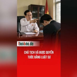 Chủ tịch xã được quyền tước bằng Luật Sư