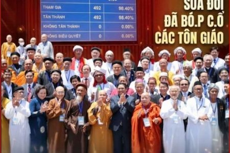 Luật Tôn Giáo sửa đổi: Vì sao 100% đồng thuận khi nỗi băn khoăn vẫn còn?