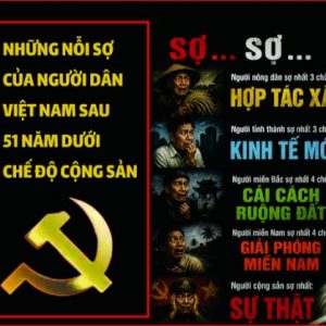 Sợi dây xích vô hình: Nỗi sợ được chế tạo để thống trị dân tộc .